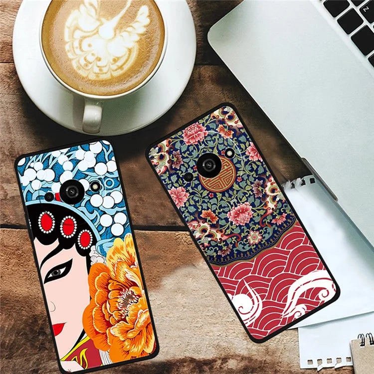 For Xiaomi Redmi A3 / Poco C61 4G Case Unique Pattern Design Soft TPU Phone Cover