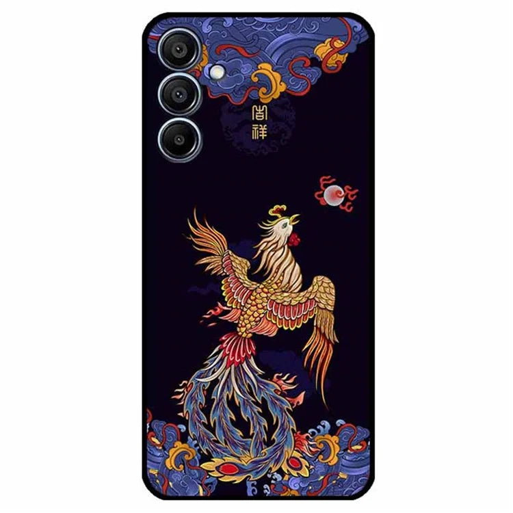 For Samsung Galaxy F15 5G / M15 5G Case Ethnic Pattern Printing TPU Soft Phone Cover