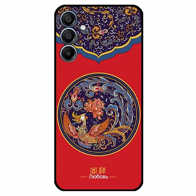 For Samsung Galaxy F15 5G / M15 5G Case Ethnic Pattern Printing TPU Soft Phone Cover