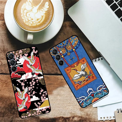 For Samsung Galaxy F15 5G / M15 5G Case Ethnic Pattern Printing TPU Soft Phone Cover