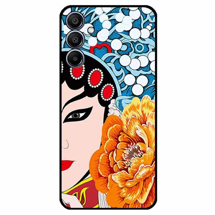 For Samsung Galaxy F15 5G / M15 5G Case Ethnic Pattern Printing TPU Soft Phone Cover
