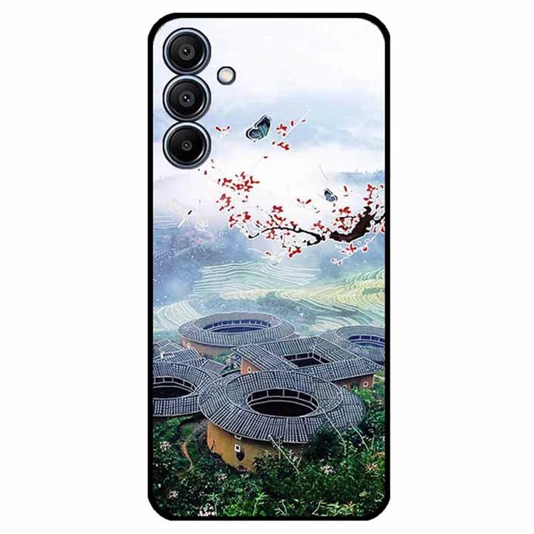 For Samsung Galaxy F15 5G / M15 5G Case Ethnic Pattern Printing TPU Soft Phone Cover
