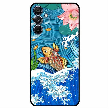 For Samsung Galaxy F15 5G / M15 5G Case Ethnic Pattern Printing TPU Soft Phone Cover Surfing