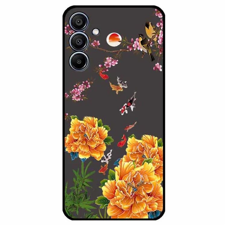 For Samsung Galaxy F15 5G / M15 5G Case Ethnic Pattern Printing TPU Soft Phone Cover