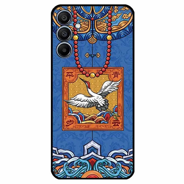 For Samsung Galaxy F15 5G / M15 5G Case Ethnic Pattern Printing TPU Soft Phone Cover