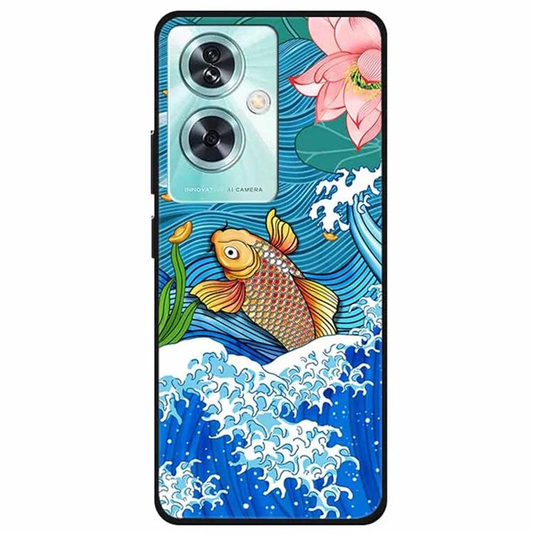 For OnePlus Nord N30 SE 5G Case Pattern TPU Phone Cover Anti-Scratch Protective