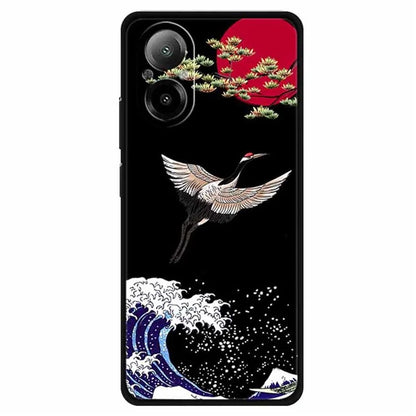 For Realme C67 4G Case Soft TPU Phone Cover Ethnic Pattern Printing