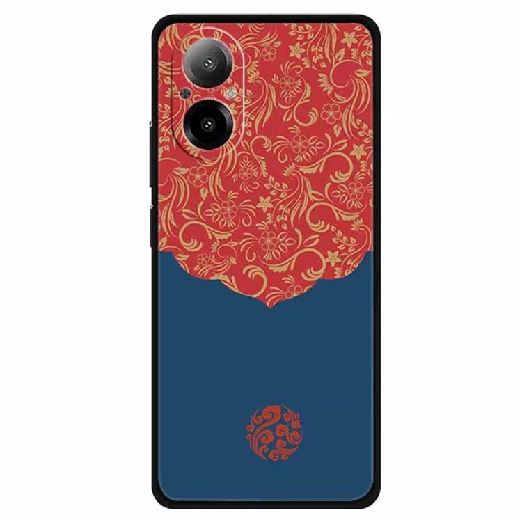 For Realme C67 4G Case Soft TPU Phone Cover Ethnic Pattern Printing
