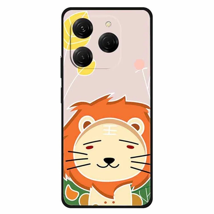For TECNO Spark 20 Pro Case Pattern Slim Shockproof Back TPU Cover