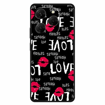 For TECNO Spark 20 Pro Case Pattern Slim Shockproof Back TPU Cover