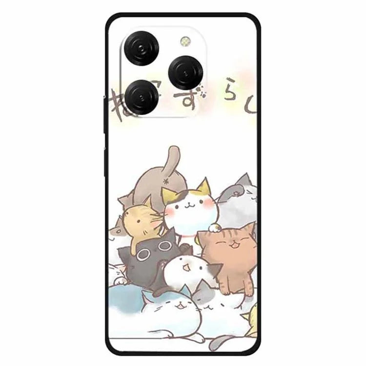 For TECNO Spark 20 Pro Case Pattern Slim Shockproof Back TPU Cover
