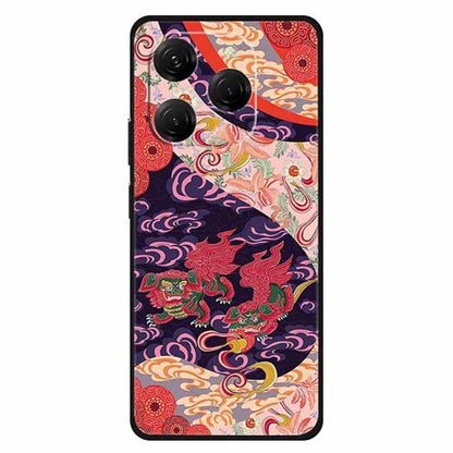 For TECNO Spark 20 Pro Case Pattern Slim Shockproof Back TPU Cover