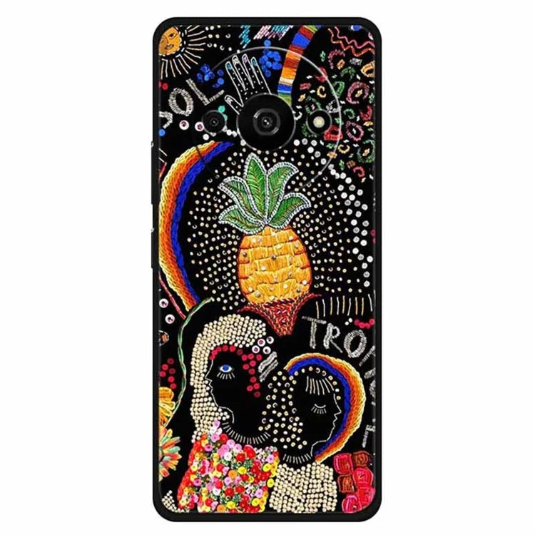 For Xiaomi Redmi A3 / Poco C61 4G Case Pattern Slim Fit Soft TPU Cover