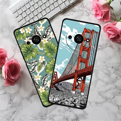 For Xiaomi Redmi A3 / Poco C61 4G Case Pattern Slim Fit Soft TPU Cover