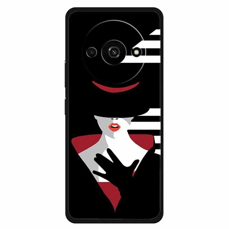 For Xiaomi Redmi A3 / Poco C61 4G Case Pattern Slim Fit Soft TPU Cover