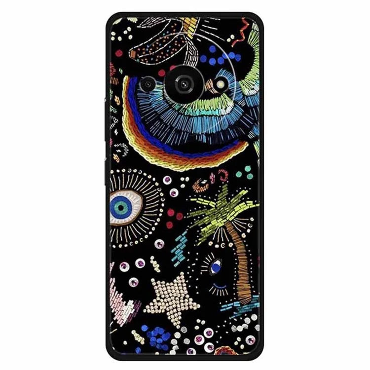 For Xiaomi Redmi A3 / Poco C61 4G Case Pattern Slim Fit Soft TPU Cover