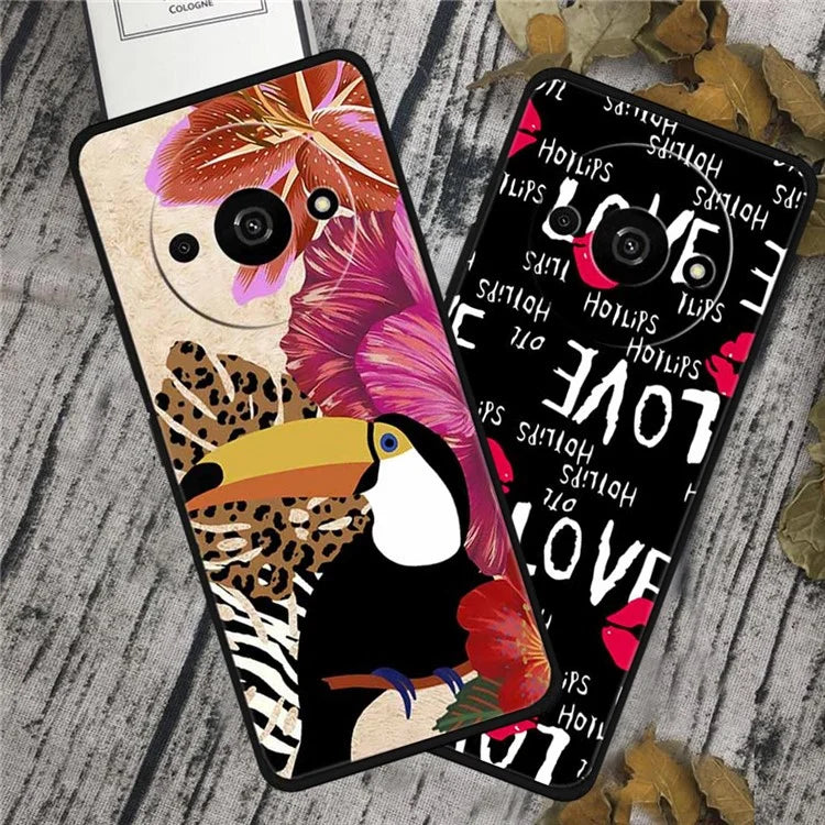 For Xiaomi Redmi A3 / Poco C61 4G Case Pattern Slim Fit Soft TPU Cover