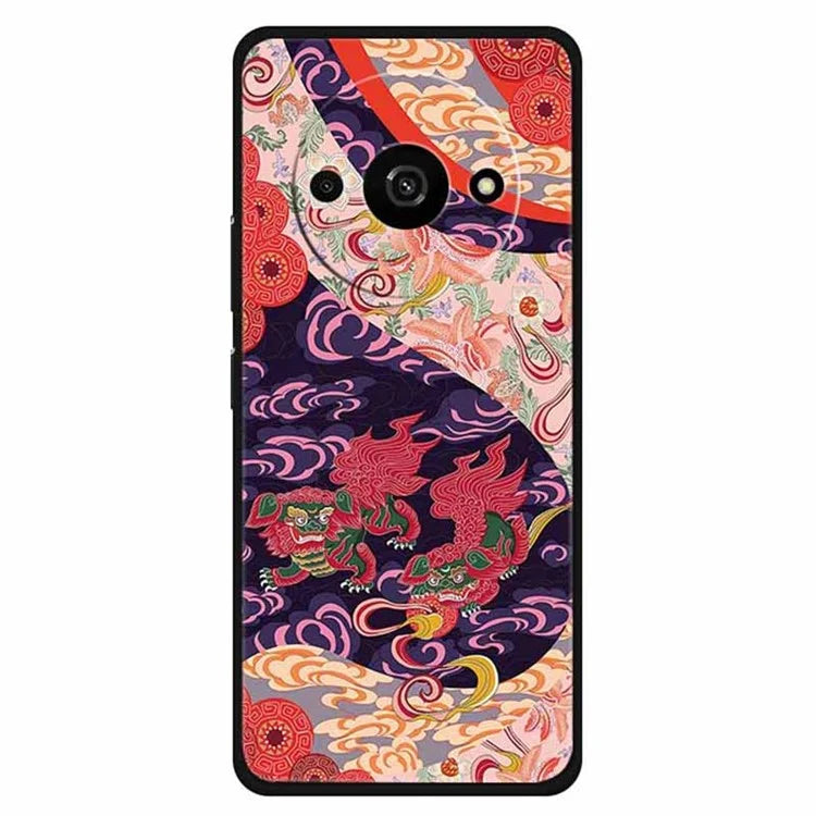 For Xiaomi Redmi A3 / Poco C61 4G Case Pattern Slim Fit Soft TPU Cover