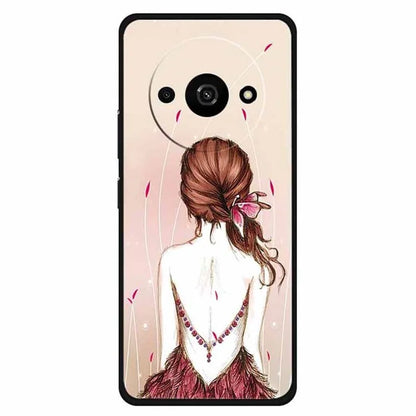 For Xiaomi Redmi A3 / Poco C61 4G Case Pattern Slim Fit Soft TPU Cover