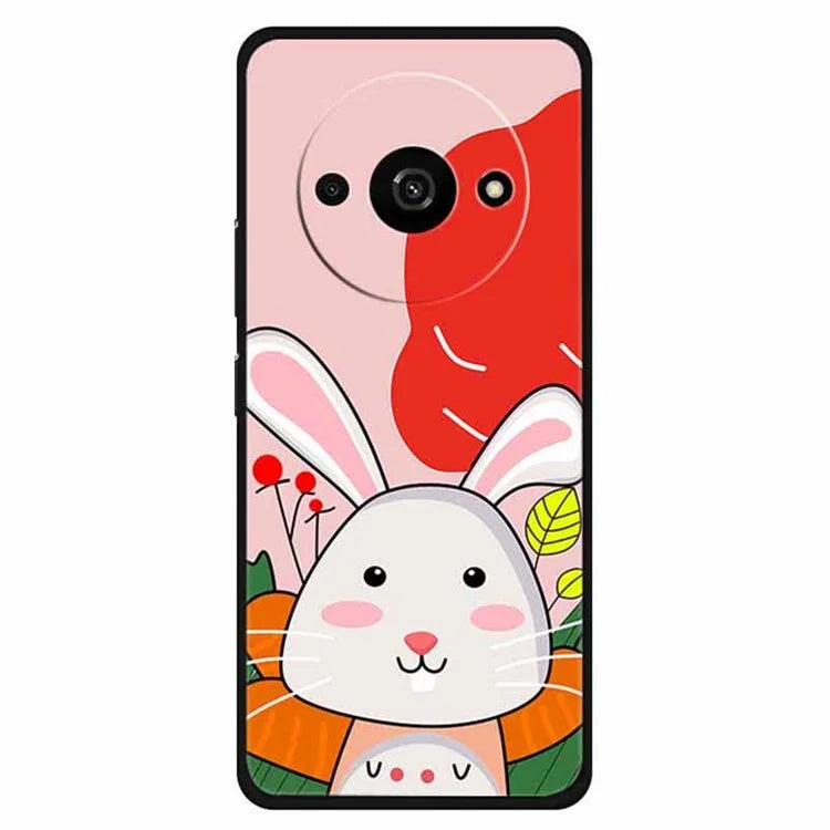 For Xiaomi Redmi A3 / Poco C61 4G Case Pattern Slim Fit Soft TPU Cover