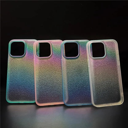 For iPhone 13 Pro Slim Case Dazzling Pearl Pattern Soft TPU Phone Cover
