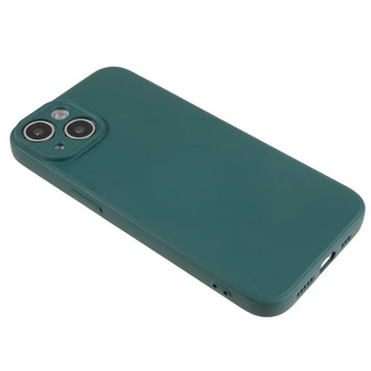 WANLONFENG RB1 Series For iPhone 15 Plus Cases TPU Slim Phone Case with Screen Film, Lanyard