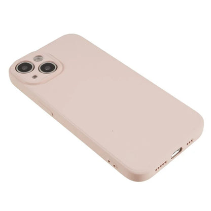 WANLONFENG RB1 Series For iPhone 15 Plus Cases TPU Slim Phone Case with Screen Film, Lanyard