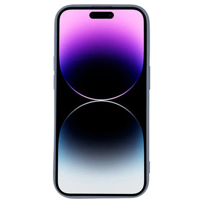 WANLONFENG RB1 Series For iPhone 14 Pro Slim Case Soft TPU Phone Case with Screen Film, Lanyard