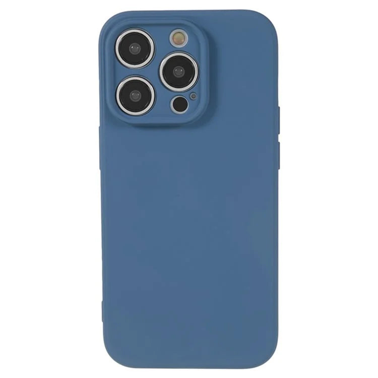 WANLONFENG RB1 Series For iPhone 14 Pro Slim Case Soft TPU Phone Case with Screen Film, Lanyard