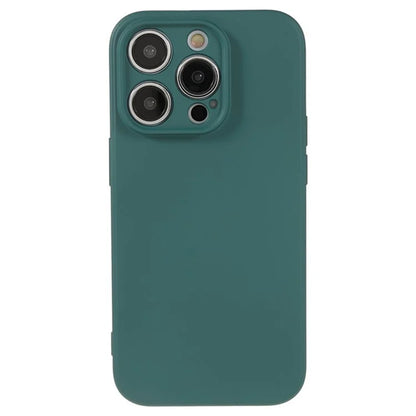 WANLONFENG RB1 Series For iPhone 14 Pro Slim Case Soft TPU Phone Case with Screen Film, Lanyard