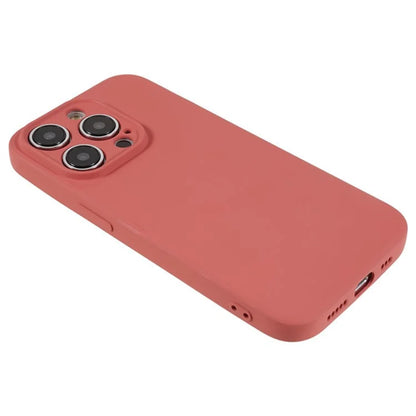 WANLONFENG RB1 Series For iPhone 14 Pro Slim Case Soft TPU Phone Case with Screen Film, Lanyard
