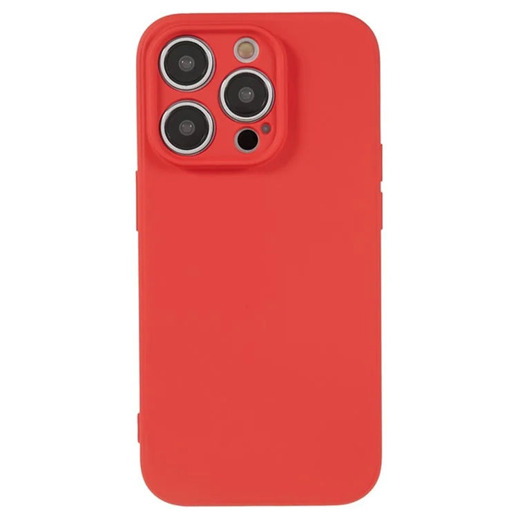 WANLONFENG RB1 Series For iPhone 14 Pro Slim Case Soft TPU Phone Case with Screen Film, Lanyard