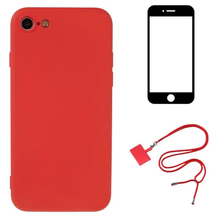 WANLONFENG RB1 Series For iPhone 7 / 8 / SE (2020) / SE (2022) Case Soft TPU Phone Cover Kit