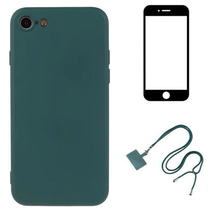 WANLONFENG RB1 Series For iPhone 7 / 8 / SE (2020) / SE (2022) Case Soft TPU Phone Cover Kit
