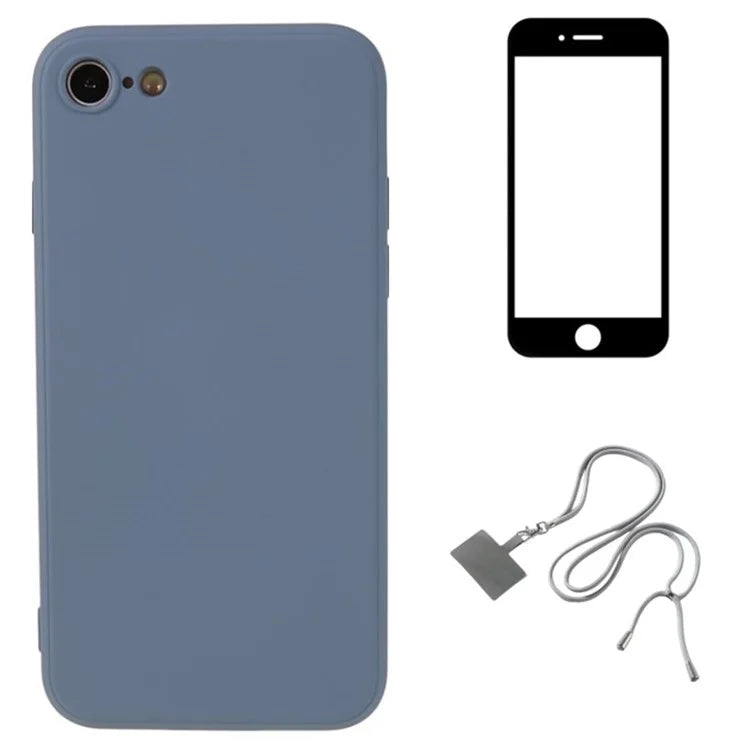 WANLONFENG RB1 Series For iPhone 7 / 8 / SE (2020) / SE (2022) Case Soft TPU Phone Cover Kit