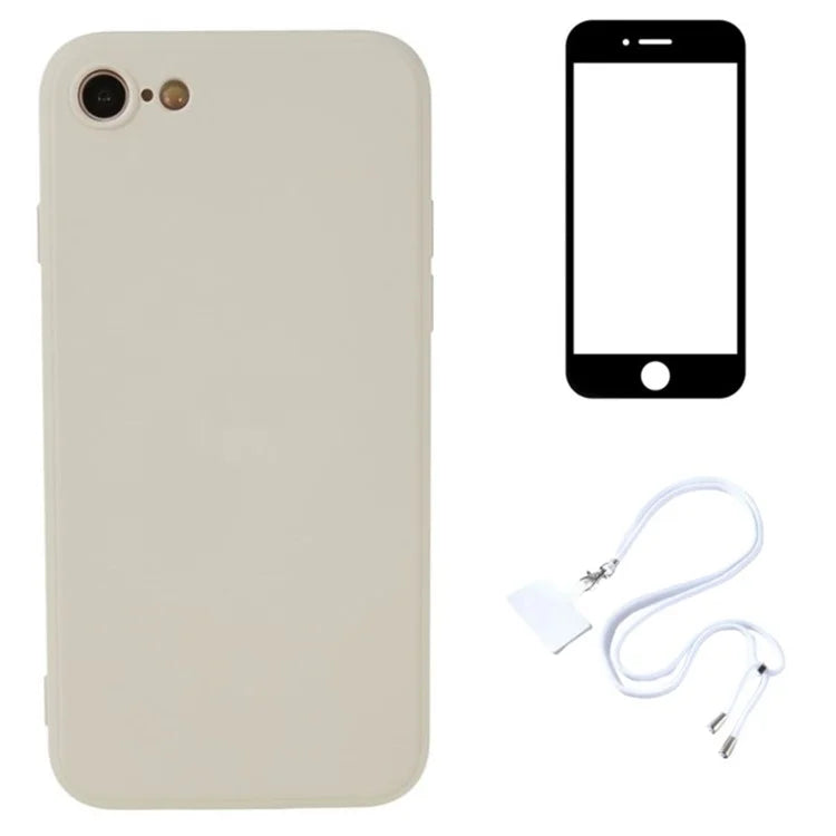 WANLONFENG RB1 Series For iPhone 7 / 8 / SE (2020) / SE (2022) Case Soft TPU Phone Cover Kit