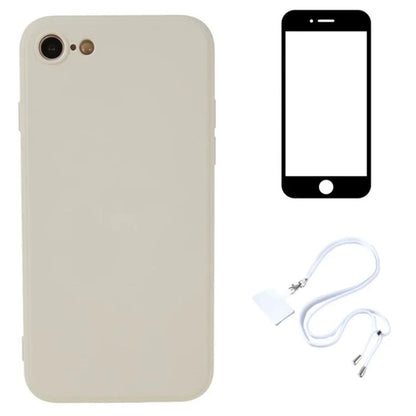 WANLONFENG RB1 Series For iPhone 7 / 8 / SE (2020) / SE (2022) Case Soft TPU Phone Cover Kit