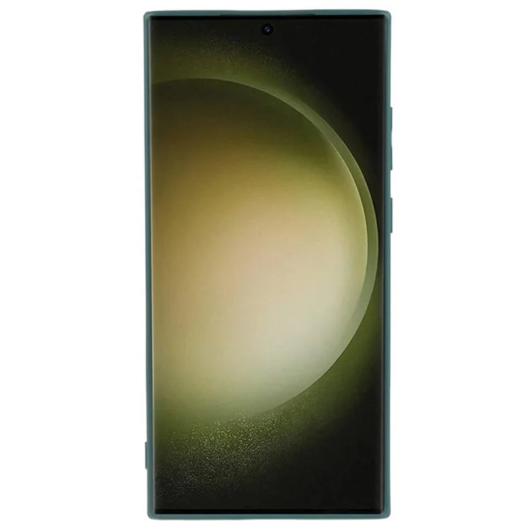 WANLONFENG RB1 Series For Samsung Galaxy S22 Ultra 5G Cases TPU Phone Cover with Screen Film, Lanyard