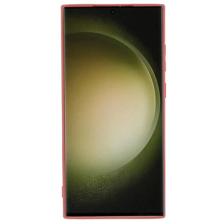 WANLONFENG RB1 Series For Samsung Galaxy S22 Ultra 5G Cases TPU Phone Cover with Screen Film, Lanyard