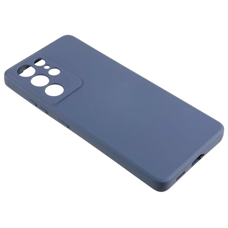 WANLONFENG RB1 Series For Samsung Galaxy S21 Ultra 5G Case TPU Soft Cover with Tempered Glass Film