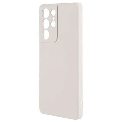 WANLONFENG RB1 Series For Samsung Galaxy S21 Ultra 5G Case TPU Soft Cover with Tempered Glass Film