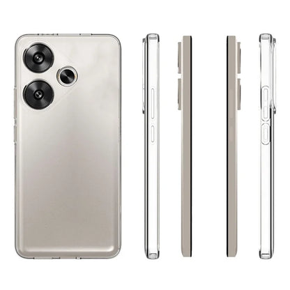 10Pcs  /  Pack For Xiaomi Redmi Turbo 3 5G / Poco F6 5G Phone Cover Inner Watermark-Free Texture TPU Phone Case