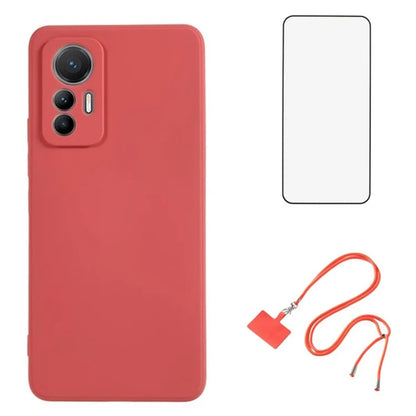 WANLONFENG RB1 Series For Xiaomi 12 Lite 5G Case TPU Phone Cover 3-in-1 Shockproof