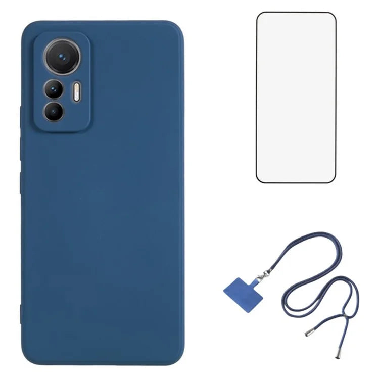 WANLONFENG RB1 Series For Xiaomi 12 Lite 5G Case TPU Phone Cover 3-in-1 Shockproof