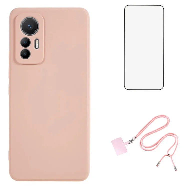 WANLONFENG RB1 Series For Xiaomi 12 Lite 5G Case TPU Phone Cover 3-in-1 Shockproof
