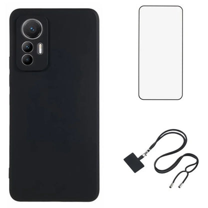 WANLONFENG RB1 Series For Xiaomi 12 Lite 5G Case TPU Phone Cover 3-in-1 Shockproof
