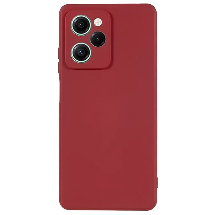 WANLONFENG RB1 Series For Xiaomi Redmi Note 12 Pro Speed 5G / Poco X5 Pro 5G Case TPU Phone Cover Drop ProtectionHawthorn Red