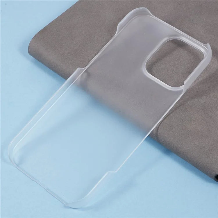 For iPhone 16 Pro Max Case PC Matte Skin-Touch Antifinger-Print Phone Back Cover