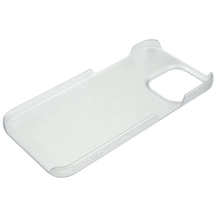 For iPhone 16 Pro Max Case PC Matte Skin-Touch Antifinger-Print Phone Back Cover