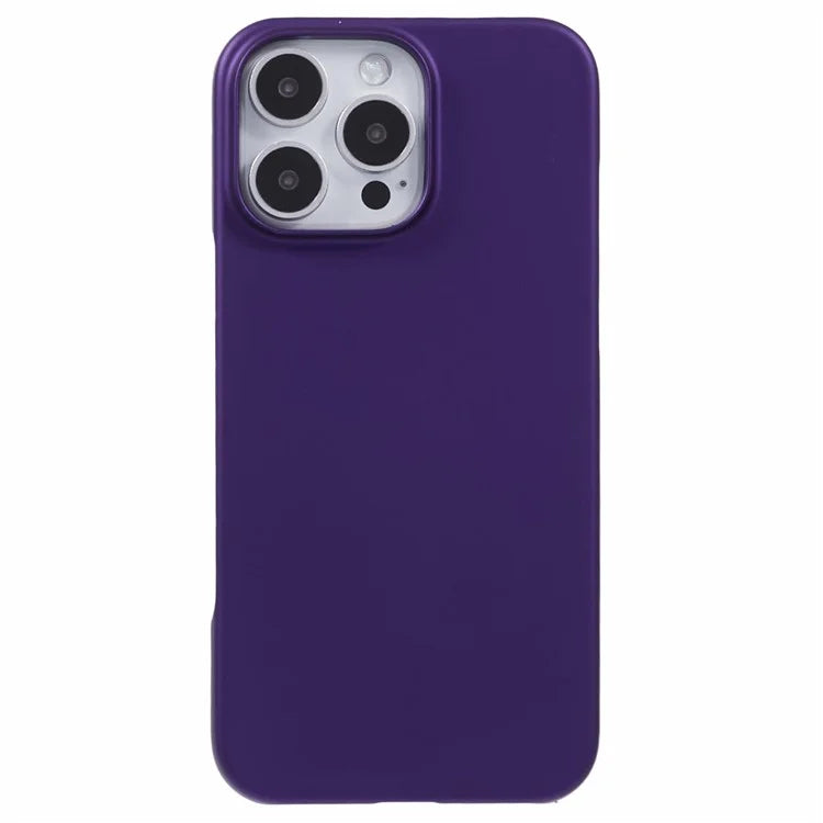 For iPhone 16 Pro Case PC Matte Skin-Touch Antifinger-Print Phone Back Cover